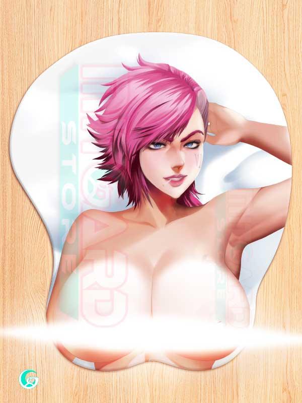 Vi 3D Mouse pad with Gel Wrist rest